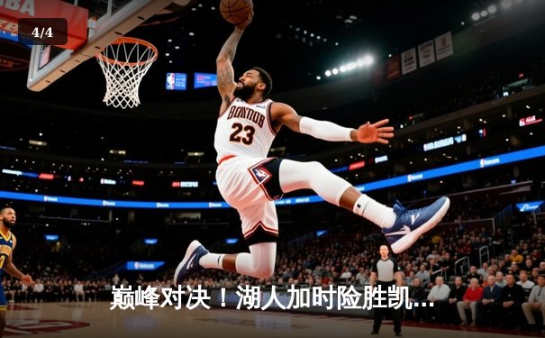 巅峰对决！湖人加时险胜凯尔特人，詹姆斯三双率队捍卫主场 - 4